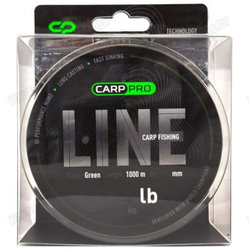 Леска монофильная Carp Pro Green 1000 м